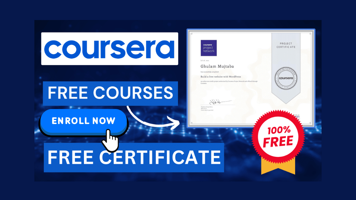 Coursera free courses 2024