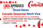 Canada Seasonal Work Visa